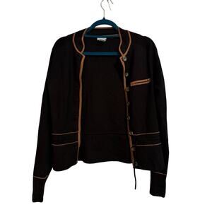 Urchin Draw String Cinched Waist Silk Blend M